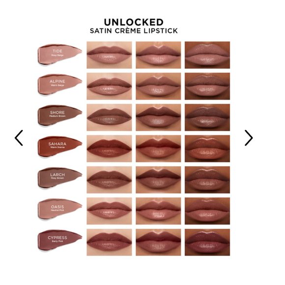 Hourglass Unlocked™ Satin Crème Lipstick | Shore 306 | NEW MAKEUP - Picture 4 of 6